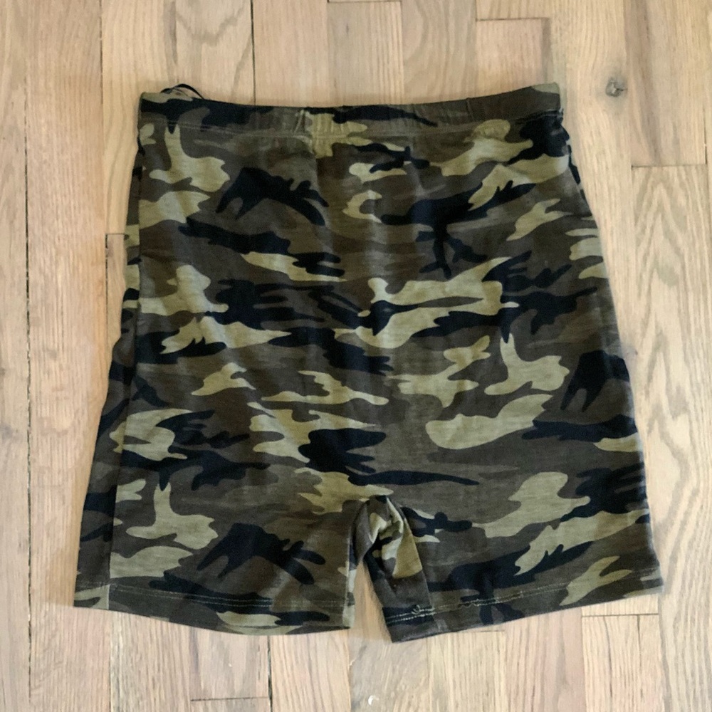 Camo Biker Shorts